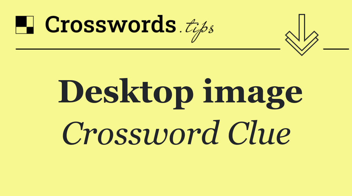Desktop image