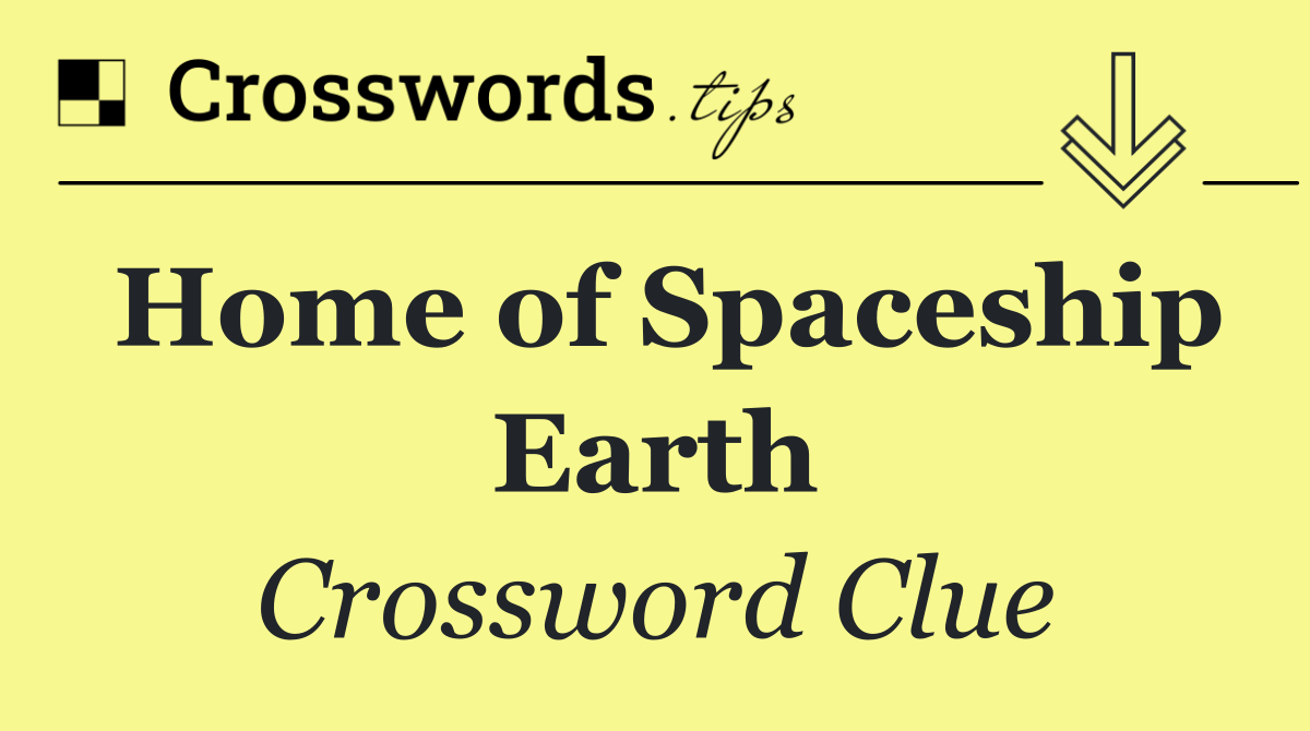 Home of Spaceship Earth