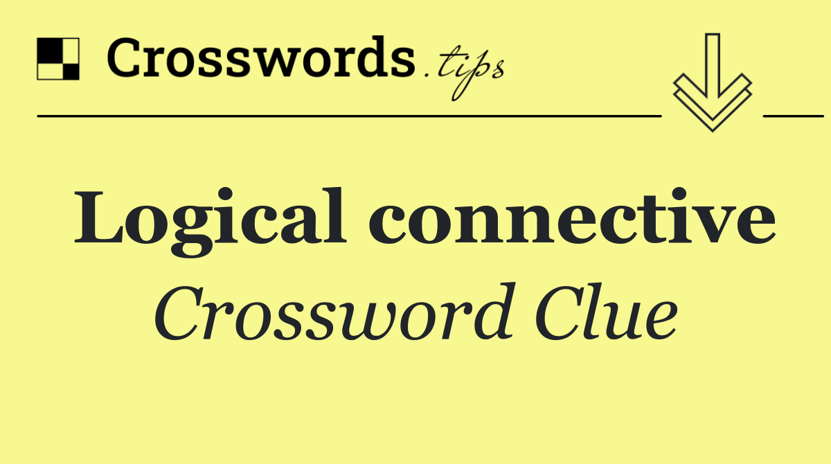 Logical connective