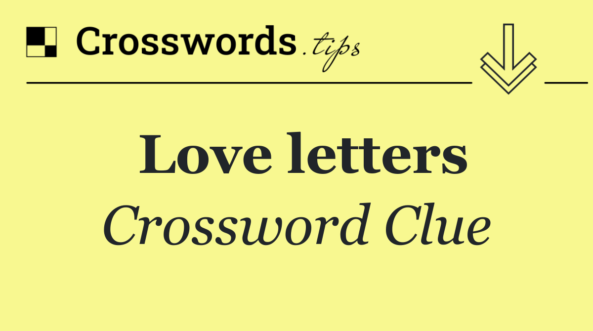 Love letters
