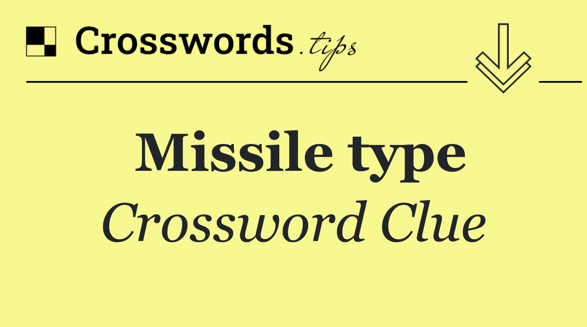 Missile type
