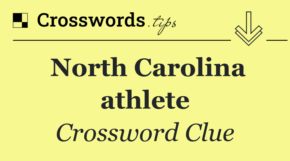 North Carolina athlete