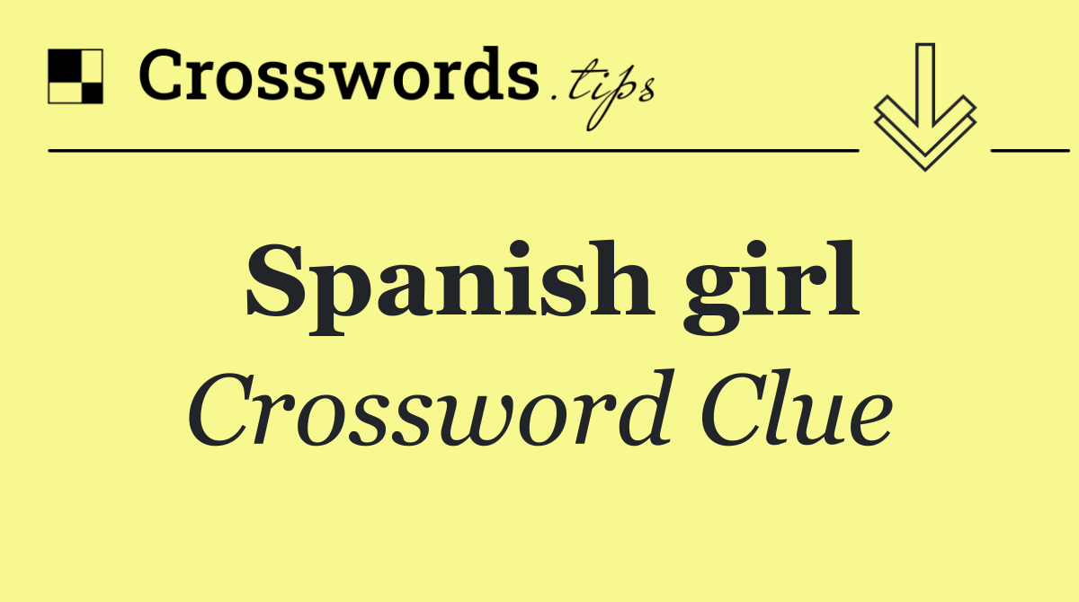 Spanish girl
