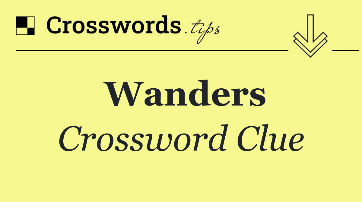Wanders