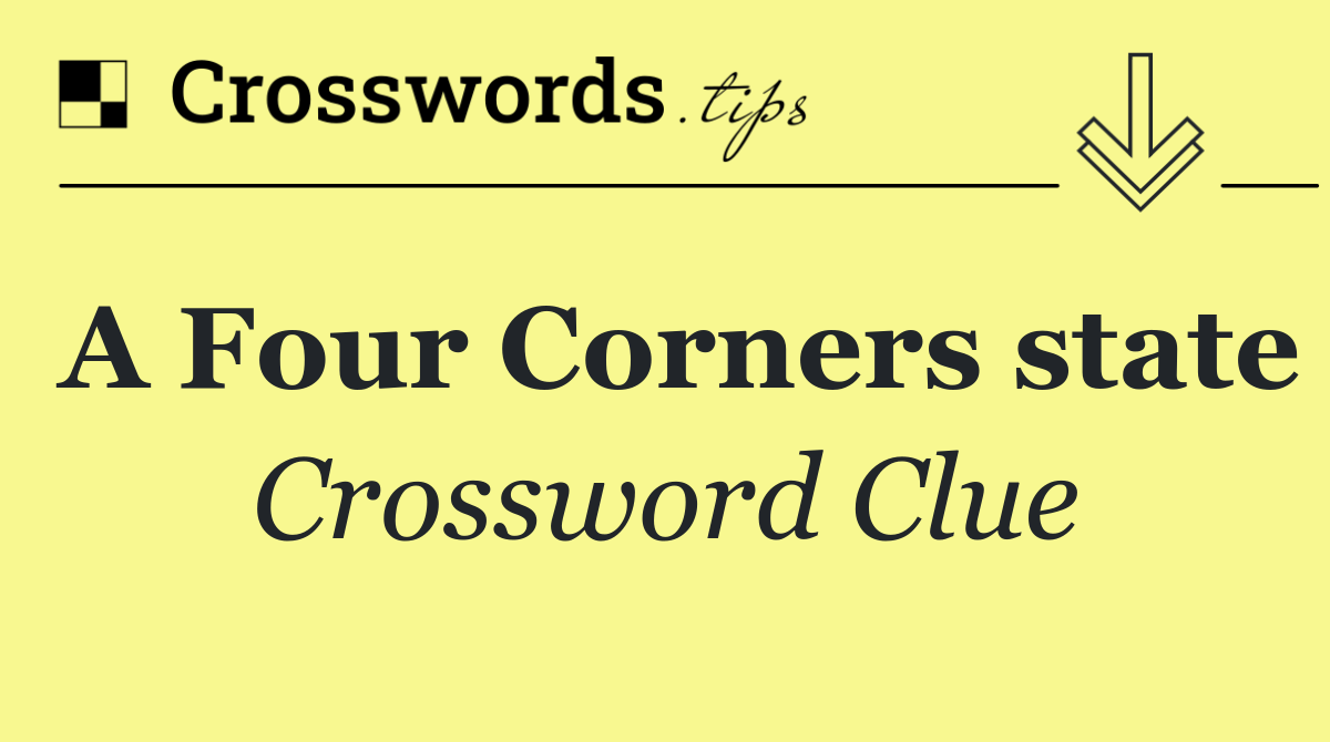A Four Corners state