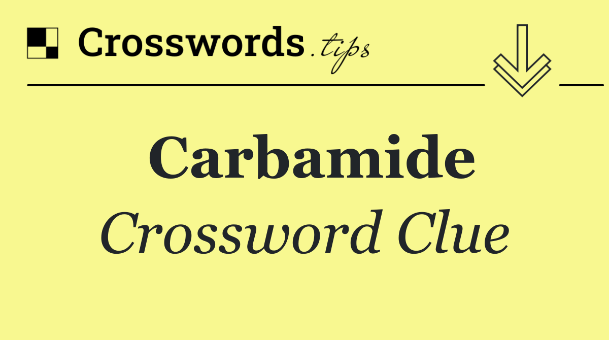 Carbamide