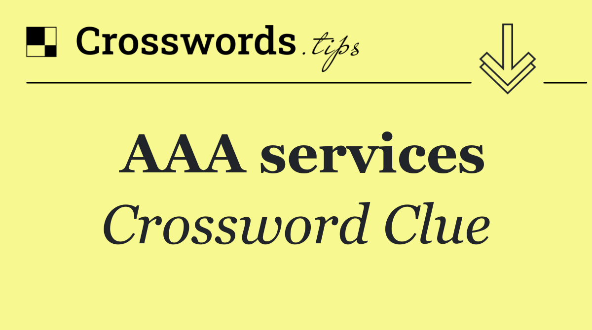 AAA services