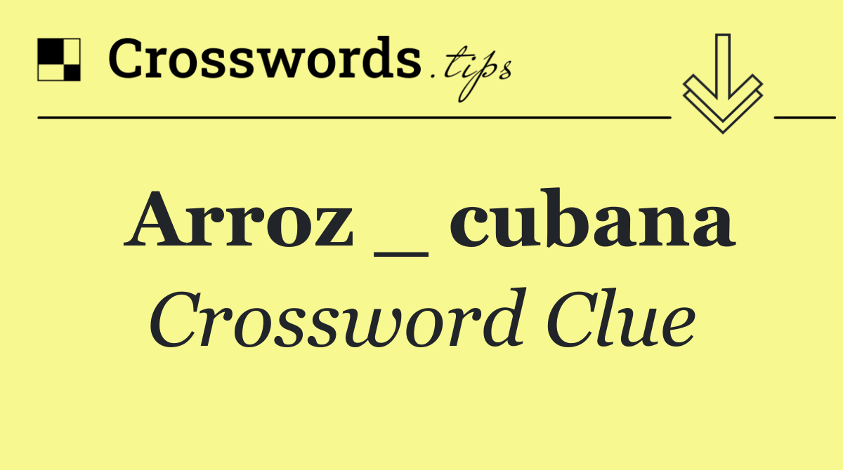 Arroz _ cubana