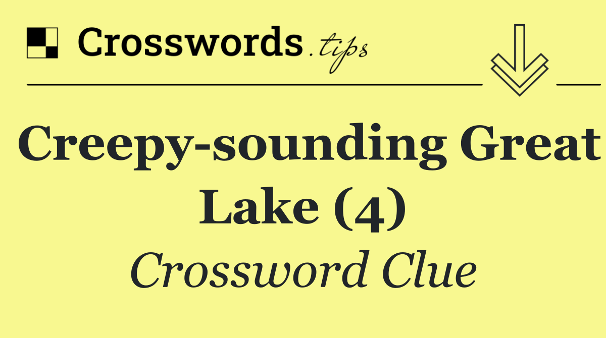 Creepy sounding Great Lake (4)