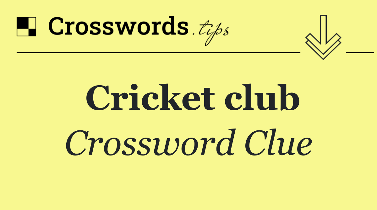 Cricket club