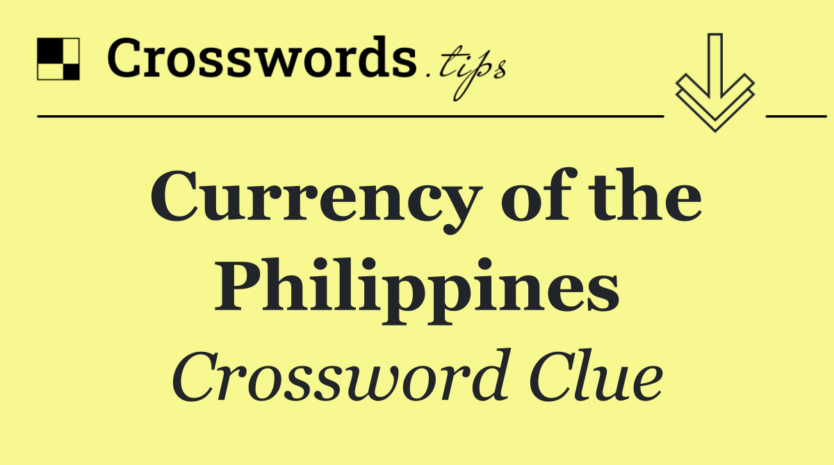 Currency of the Philippines