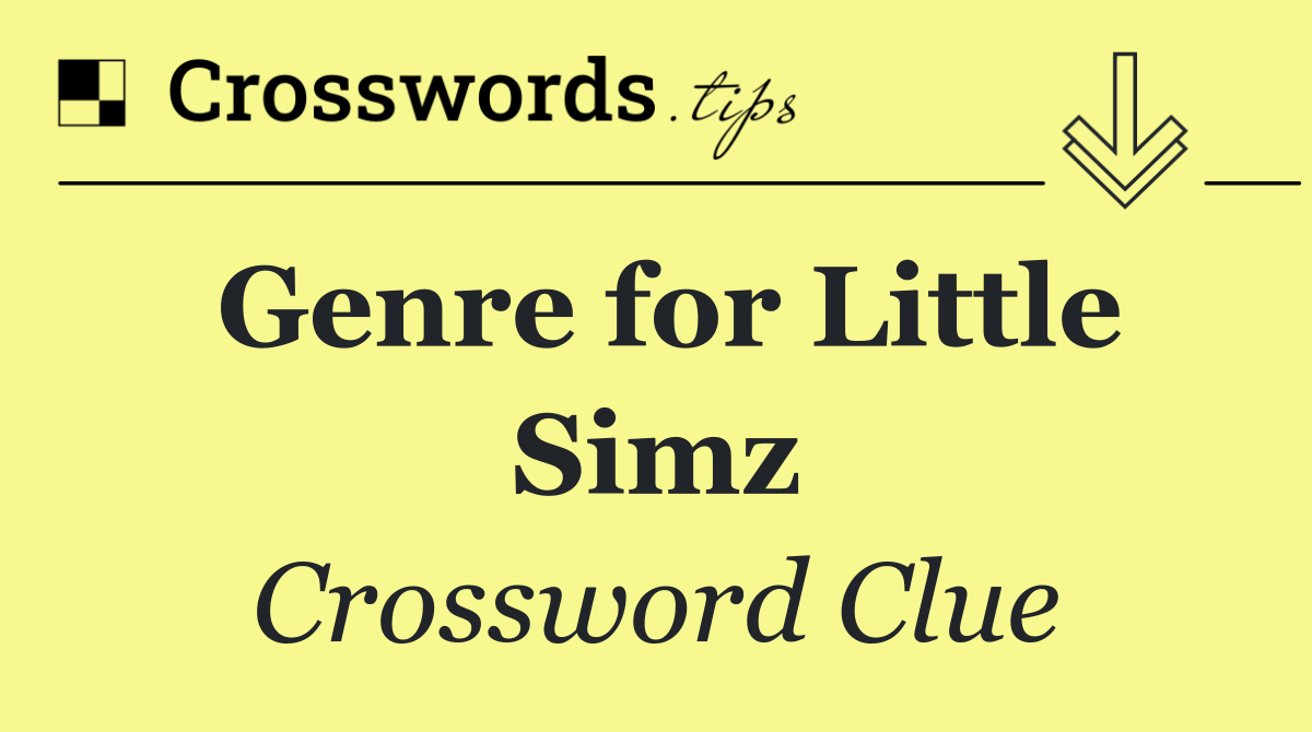 Genre for Little Simz