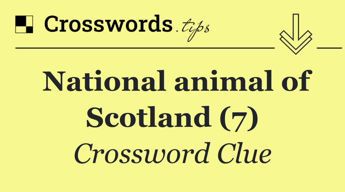 National animal of Scotland (7)