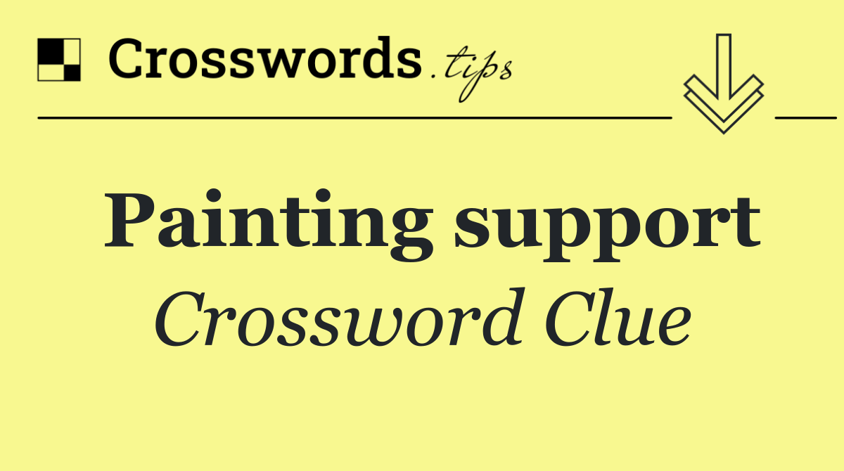 Painting support