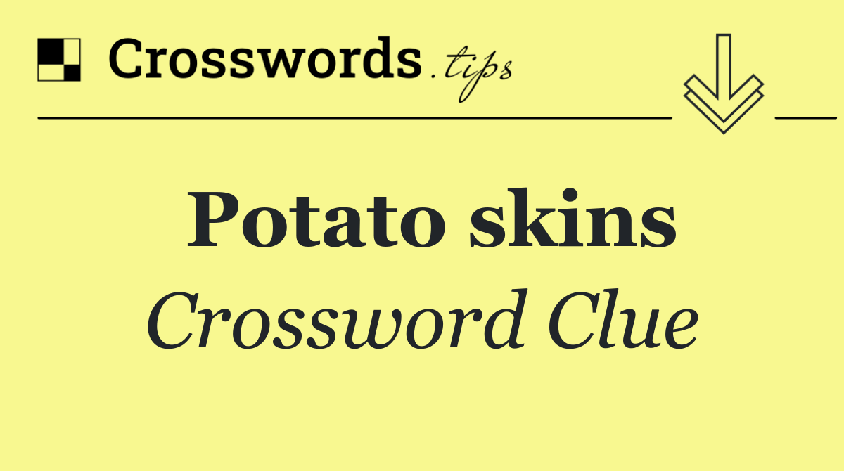 Potato skins