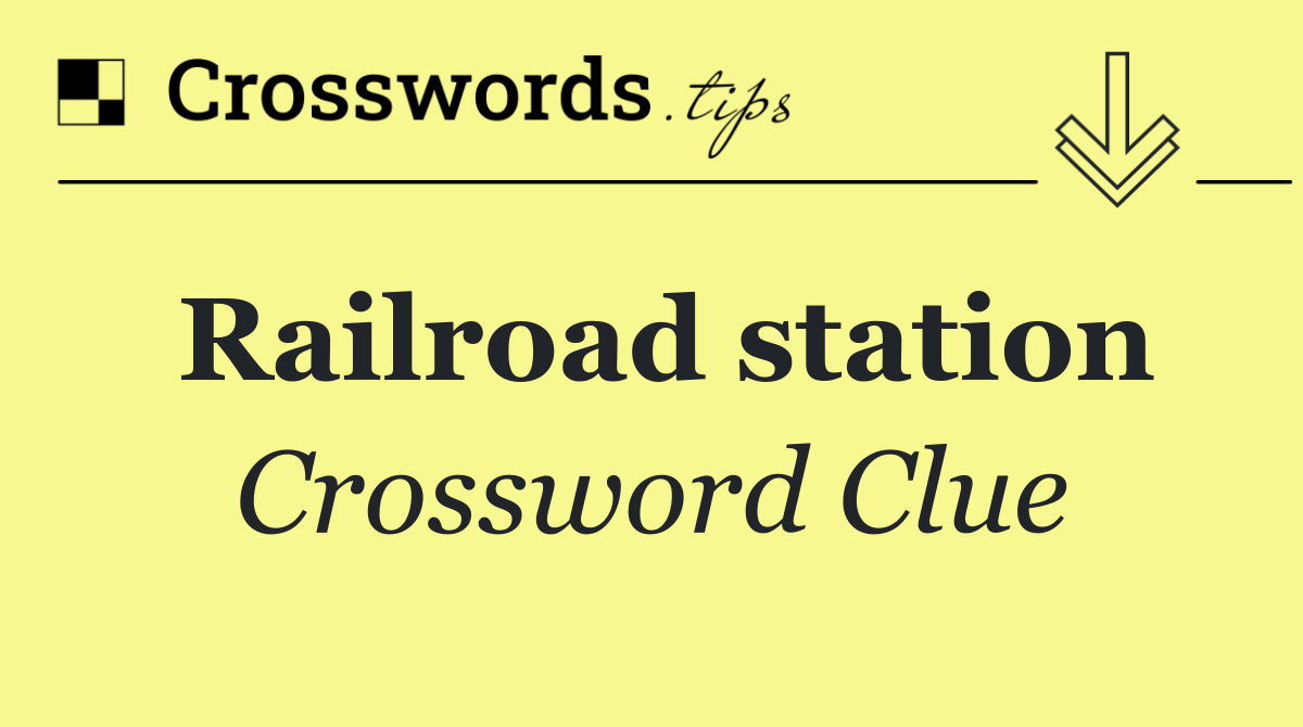 Railroad station