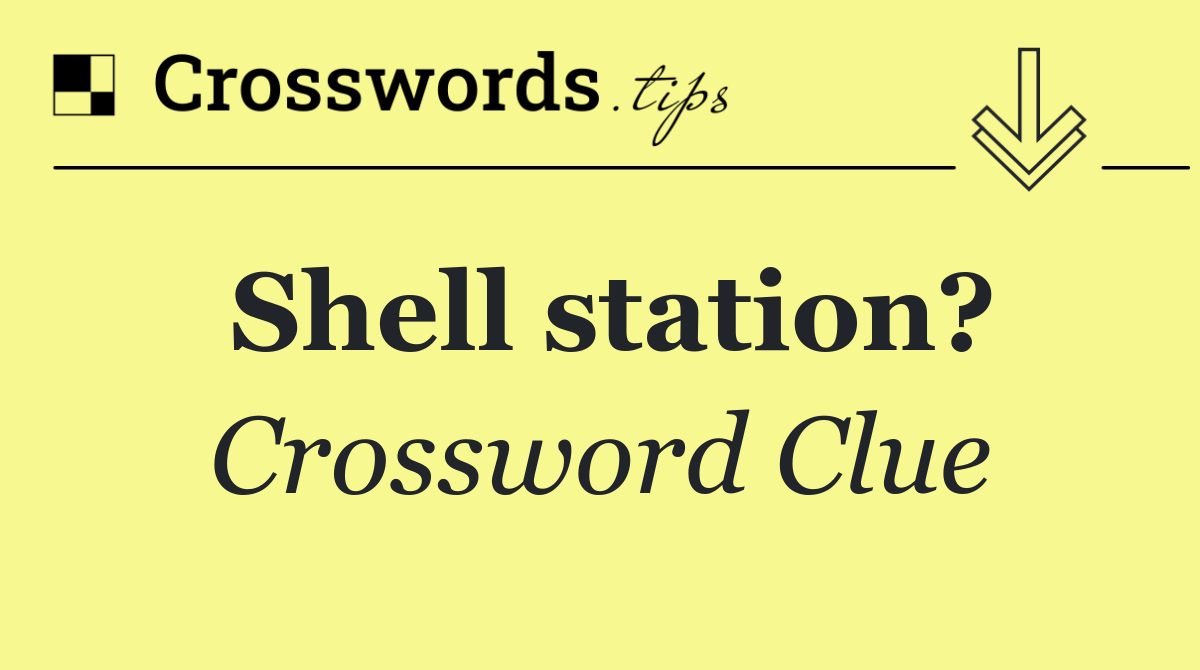 Shell station?