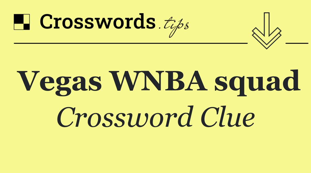 Vegas WNBA squad
